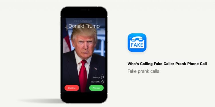 WHO’S CALLING FAKE CALLER